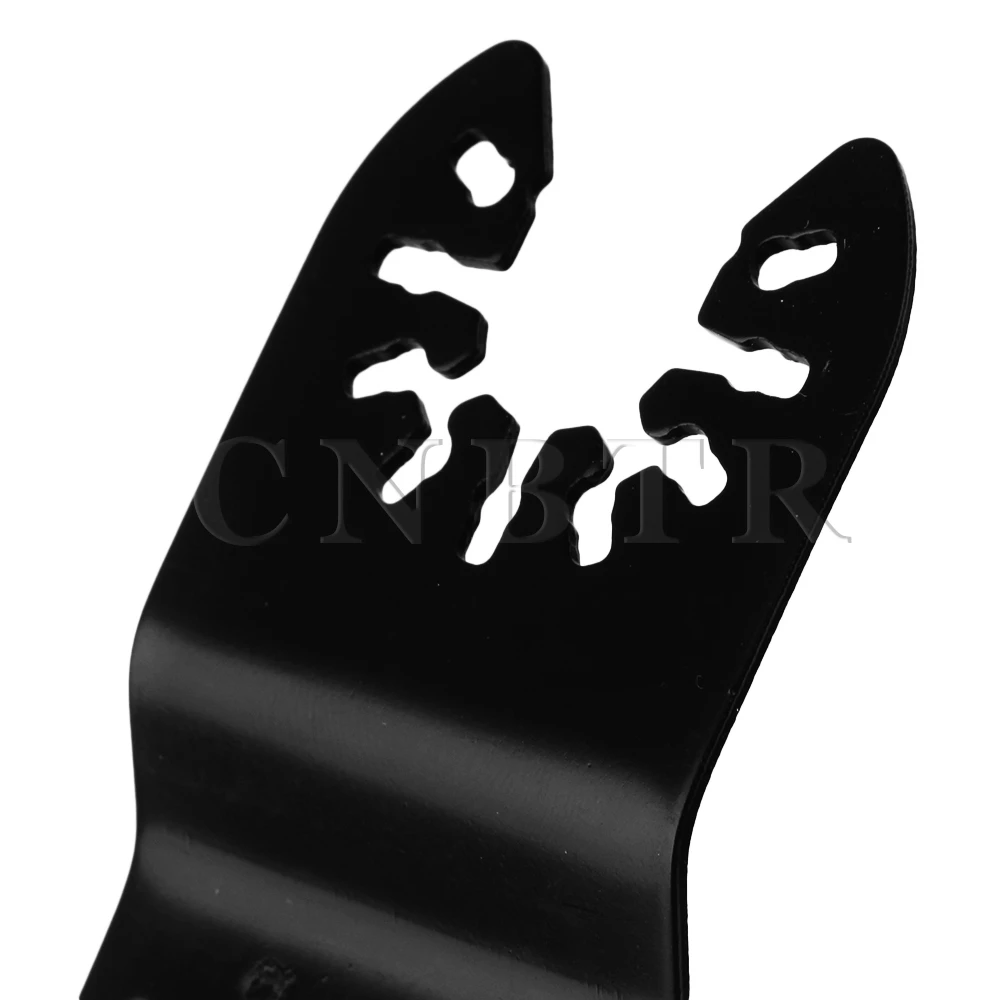 

CNBTR 3.2x4cm Quick Release Duplex Metal Oscillating Saw Blade Set of 5 Black