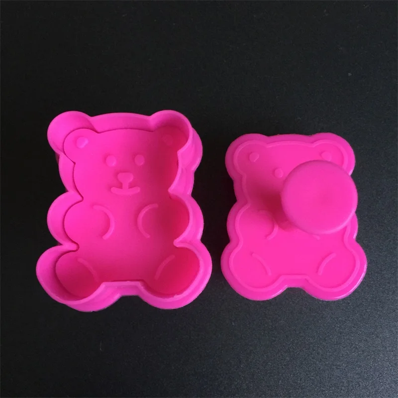 Cute Bear формочка для печенья плунжеры DIY формы помадки тиснение высечки