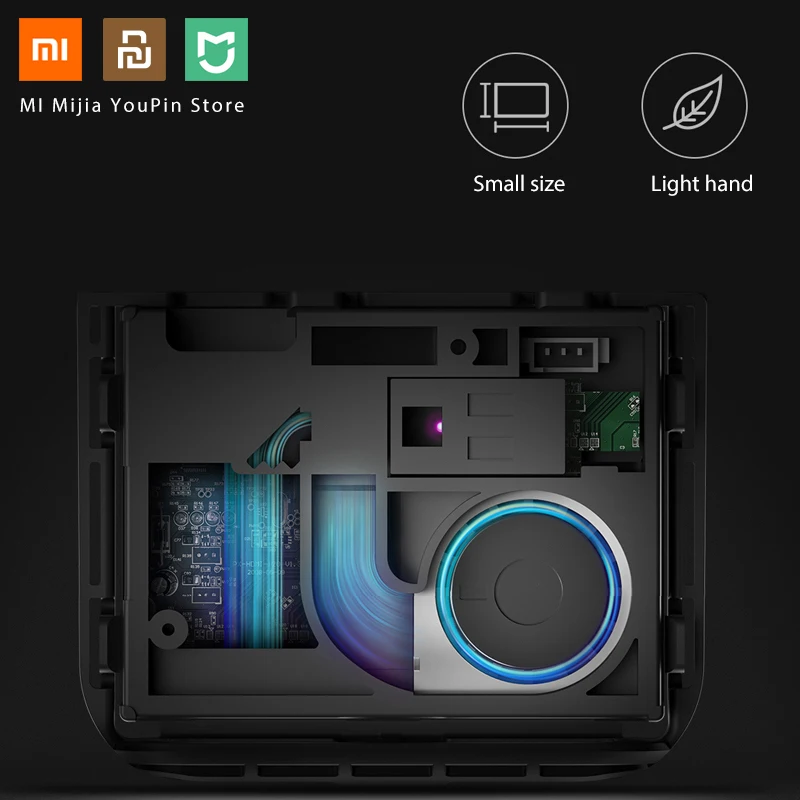 Оригинальный xiaomi mijia Zhimi PM2.5 детектор воздуха Портативный OLED Экран мониторинга