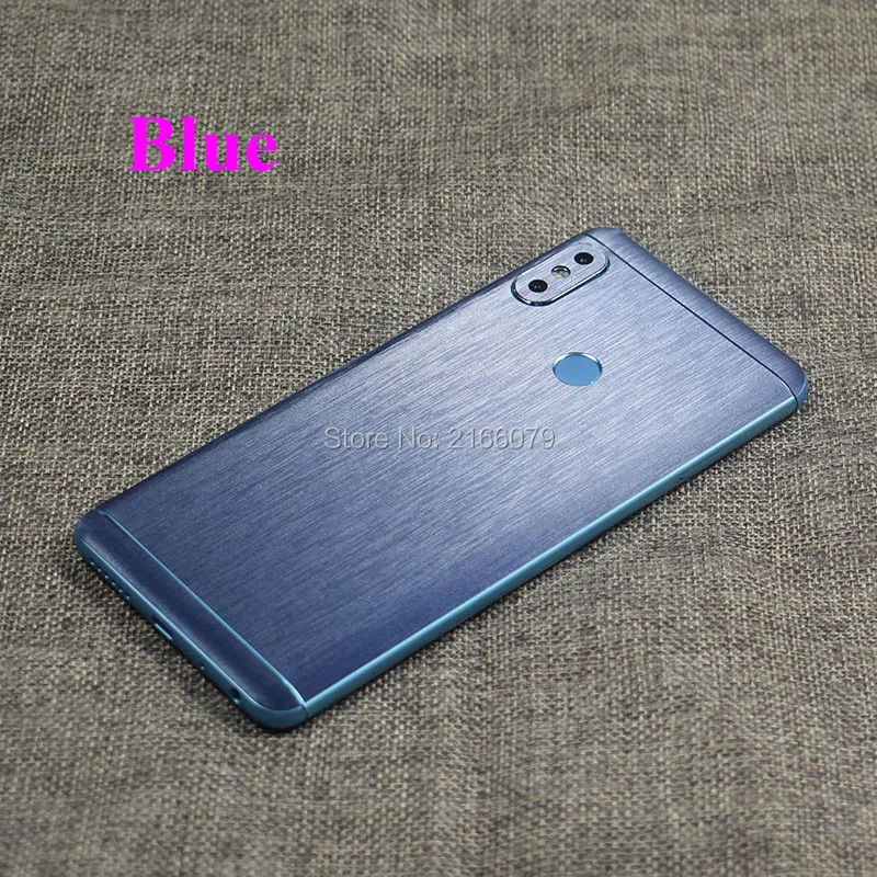 Для Xiaomi Redmi Note5/Note 5 Pro Полное покрытие Задняя матовая металлическая наклейка