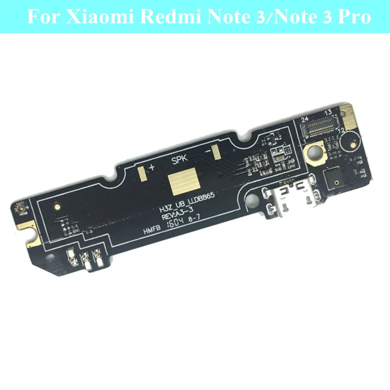 Гибкий кабель для зарядки док станции Xiaomi Redmi Note3 Pro с usb портом + микрофон замены