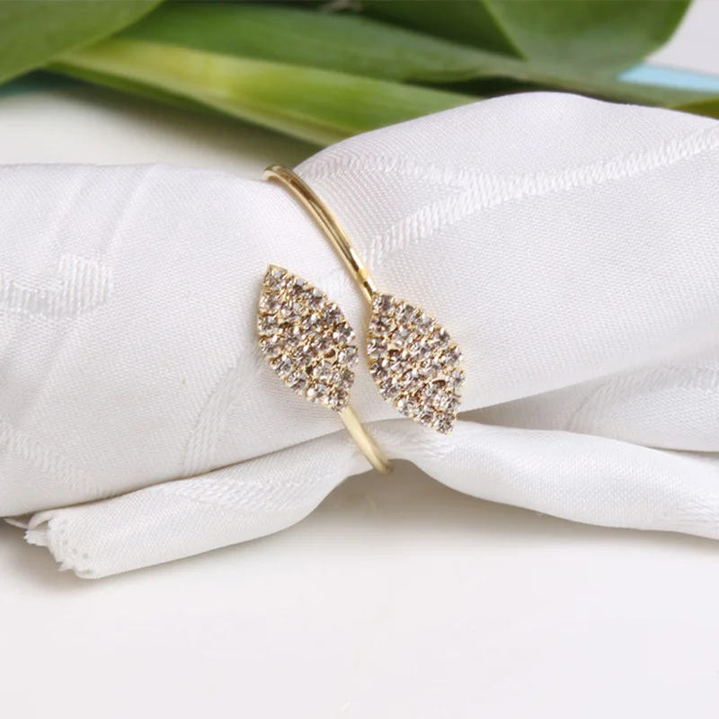 12 шт креативное кольцо Металлическое для салфетки с пуговицами тостов салфетка