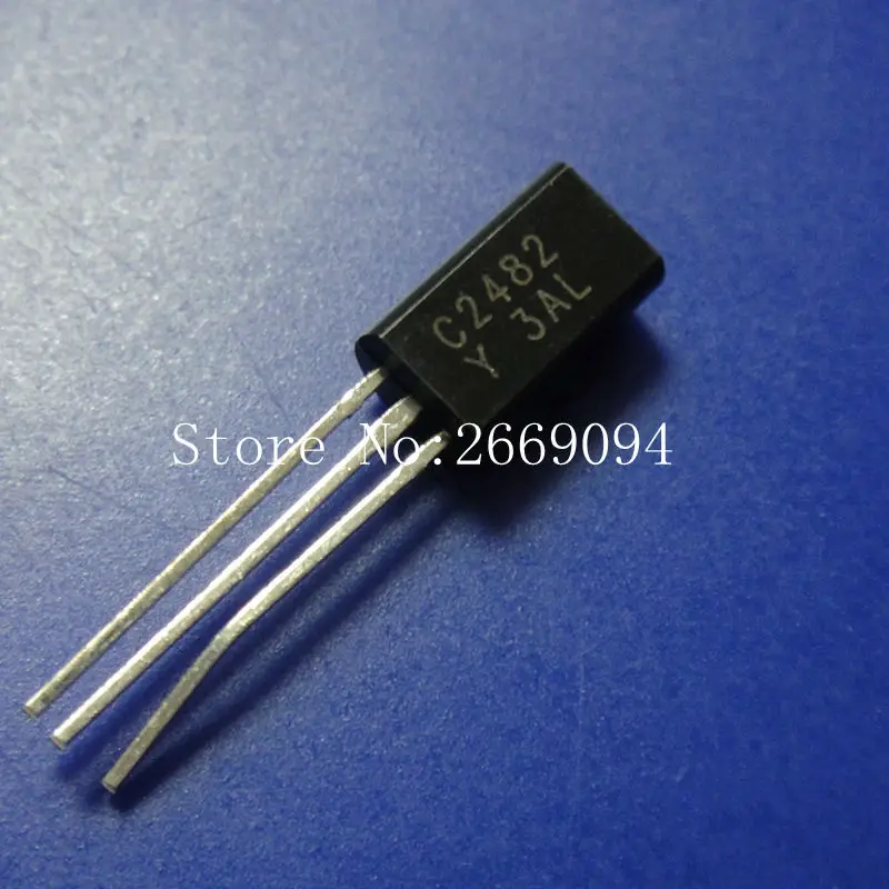 20 шт 2SC2482 TO-92L C2482 300V 0.1A транзистор NPN | Электроника