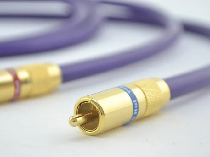 Пара Аудио MC SILVER IT 65 RCA аудио кабель 1 0 м со штыревыми соединителями на обоих