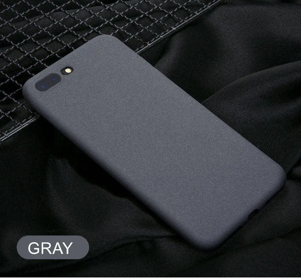 Gray Gurioo мобильный чехол ультра-тонкий песчаник чехол задняя крышка мягкий скраб чехол для iPhone 11 Pro 6 6S 7 8 X XR XS Max Plus чехол для телефона - Цвет: Gray