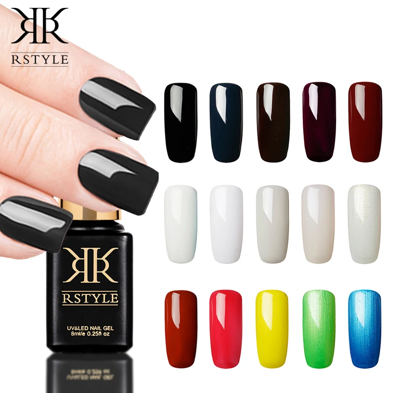 Лак для ногтей rstyle лак отмачиваемый Гель 8 мл 9031 9062 УФ гель Полупостоянный лак|vernis