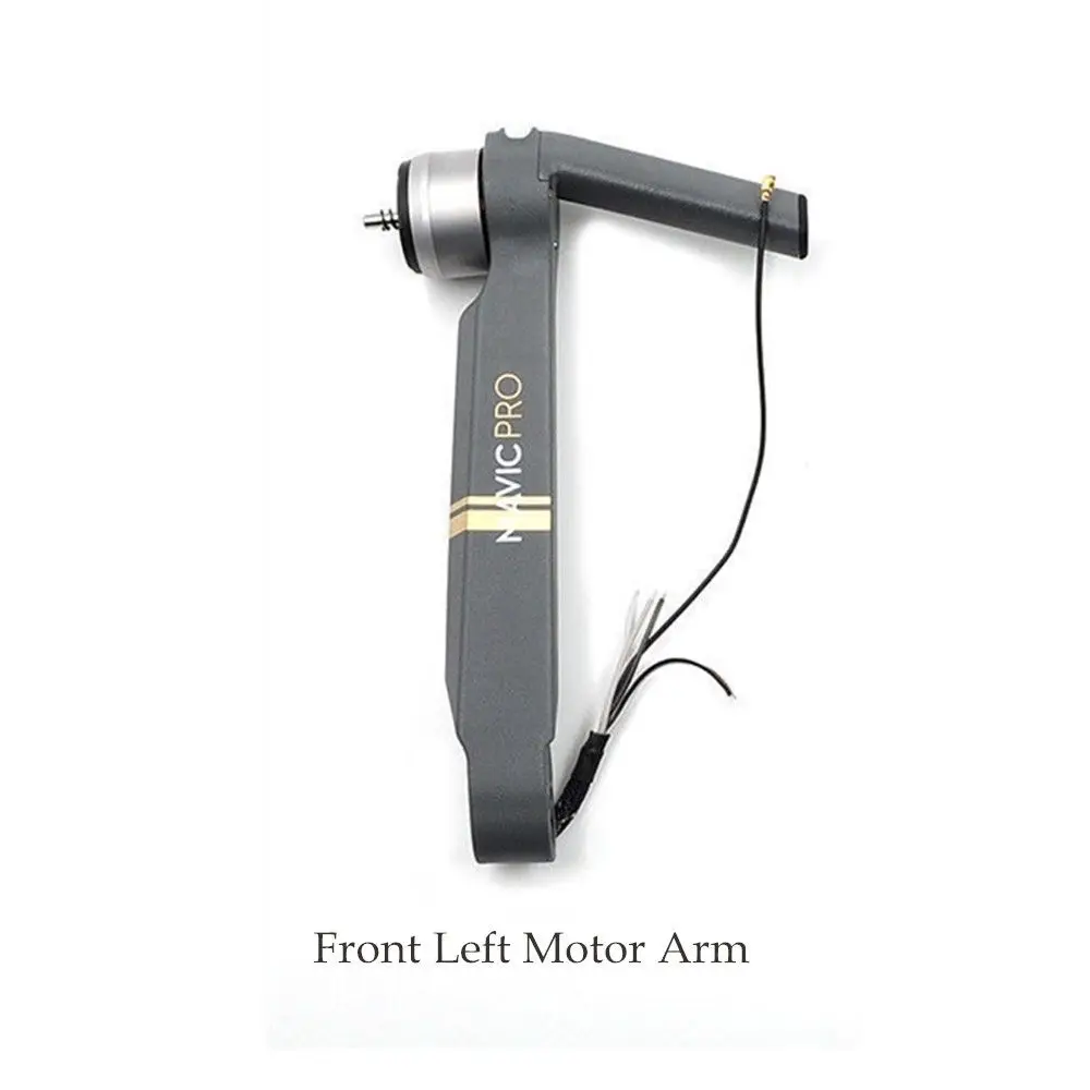 Left Front Arm Оригинальная передняя задняя Левая Правая Mavic Pro моторная рукоятка с кабелем запасные части DJI Mavic pro рукоятка с моторным ремонтом аксессуары - Цвет: Left Front Arm