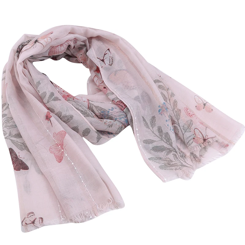 Весенний и летний новый Балийский длинный шарф в старинном стиле простой для