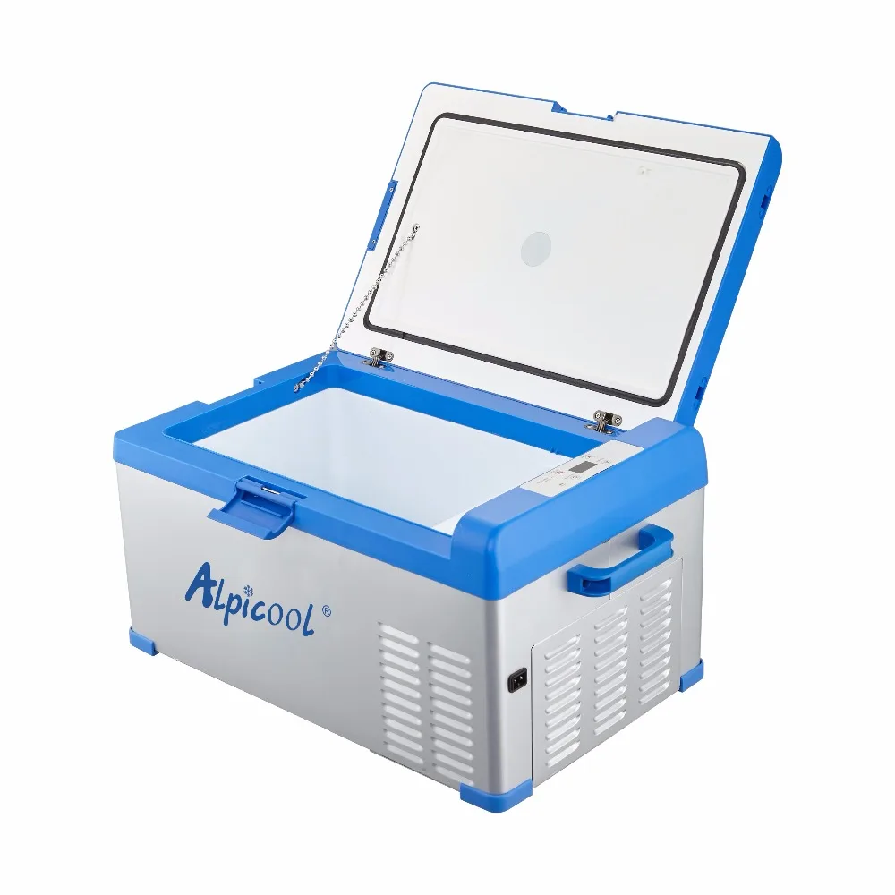 Alpicool серии 25L Новый компрессорный морозильник автомобильный холодильник AC 12 В DC24V