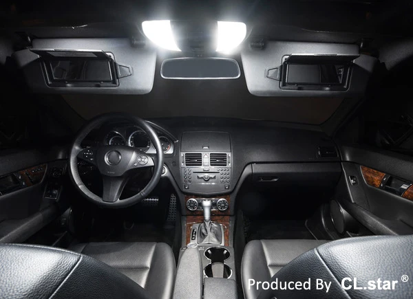 14 шт. комплект светодиодных интерьеров для Mercedes Benz C class S202 автомобиля с кузовом