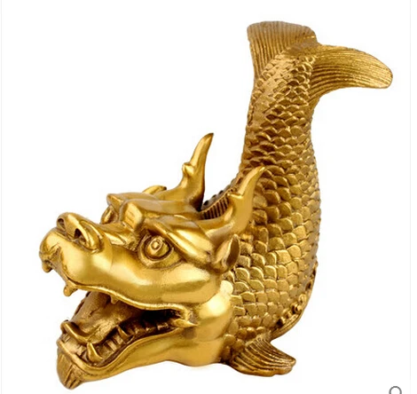 SCY 330 + медный дракон рыбы украшения годовой Ван бизнес школа Чемпион домашнего