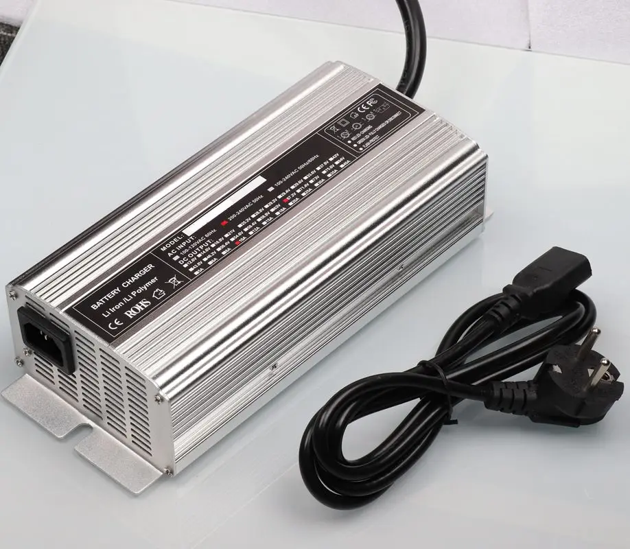 1 шт. Лучшая цена 672 Вт 67.2v10A LiFePO4 зарядное устройство для 4 серии 12 В LiFePO4 батарея 14,4 В интеллектуальное зарядное устройство