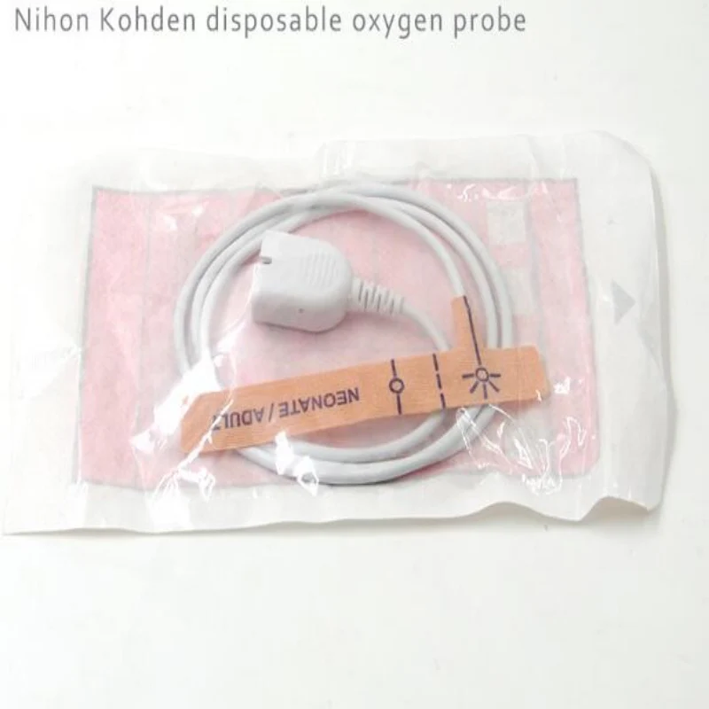 10 шт./лот Бесплатная доставка совместимый с Nihon Kohden DB 9Pin одноразовый датчик Spo2 для