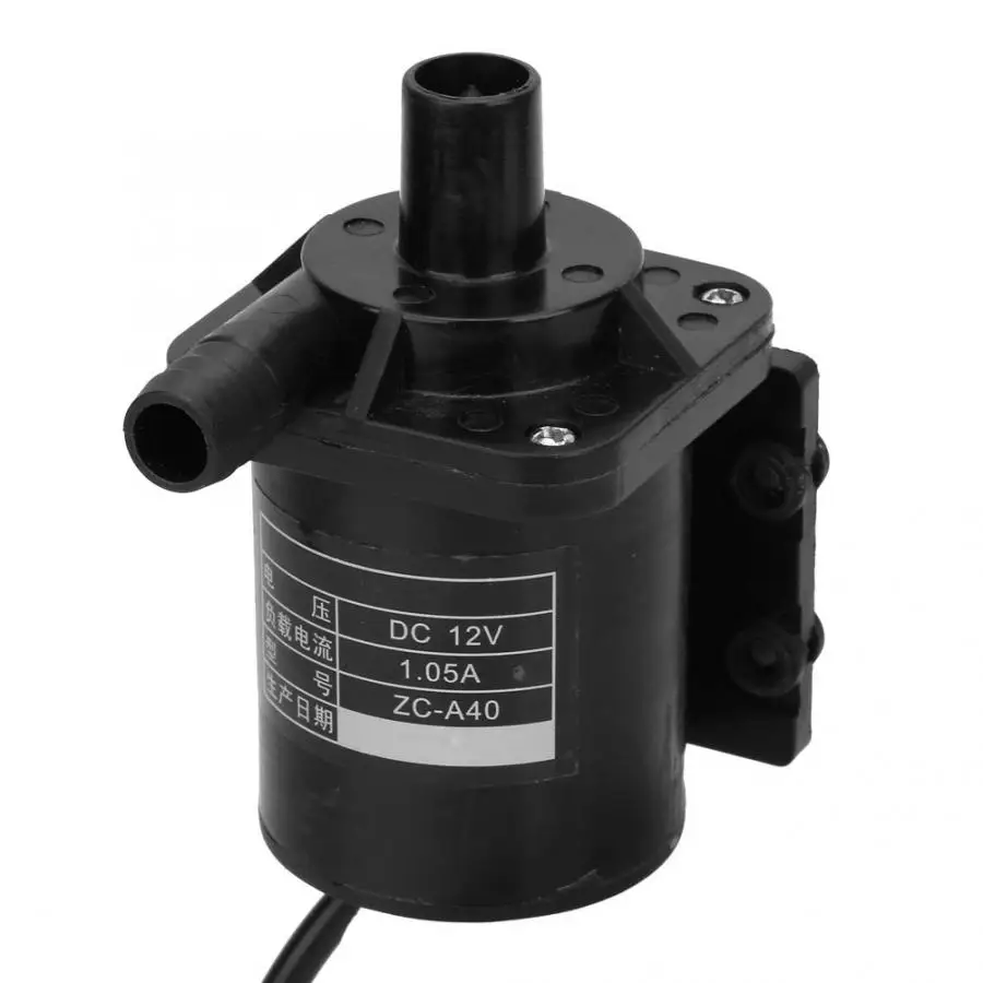 12 В DC ZC A40 Mini водяной насос погружной магнитный бесщеточный горячая вода 65