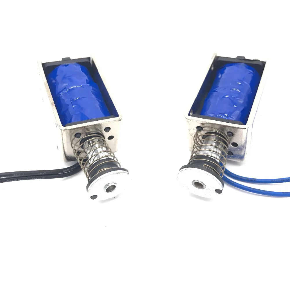 Pull Type JF-Z05 DC 6V 12V 24V линейный Электромагнит 400mA Force 45N Travel 10mm