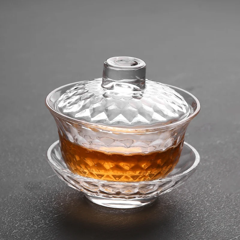 heat-resistant glass gaiwan teapot for puer cup of tea | Дом и сад