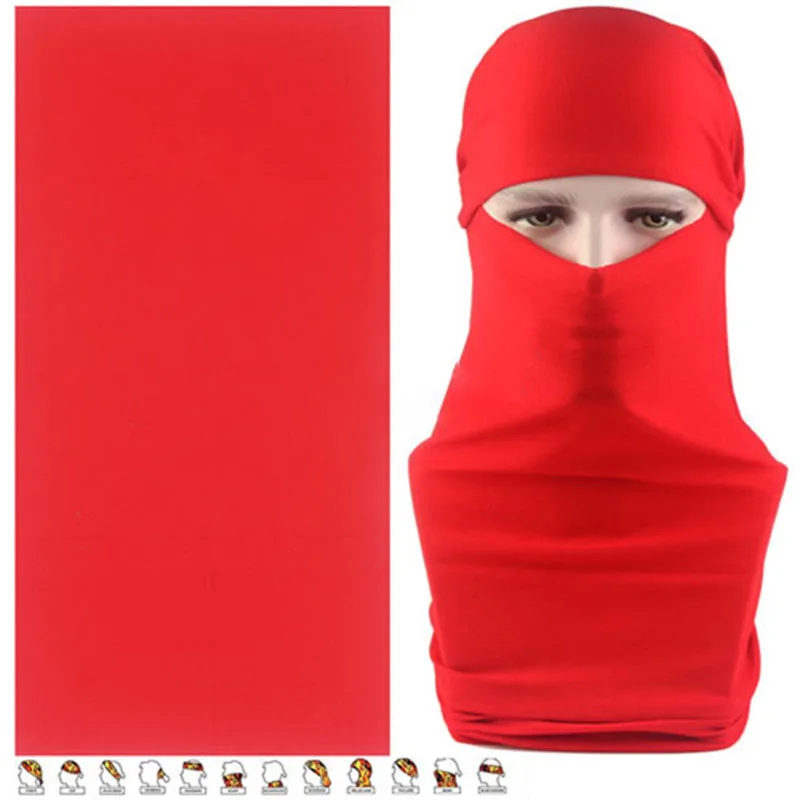 Маска-Балаклава для езды на велосипеде и занятий спортом открытом воздухе |