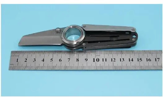 EDCGEAR 142 мм двухсторонний мини нож многофункциональный карманный инструмент из