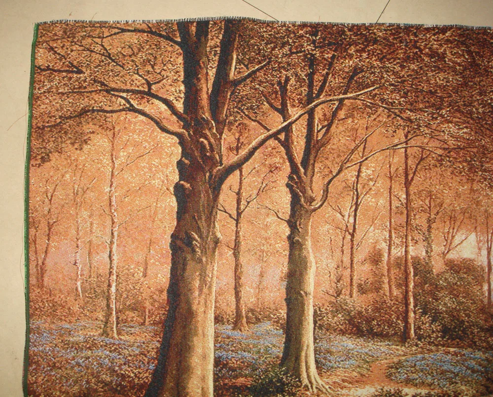 Бесплатная доставка Большие размеры Гобеленовые ковры природный пейзаж стиль