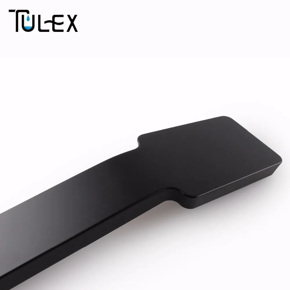 Tulex Насадки для душа оптом и в розницу ABS Пластик Ванная комната опрыскиватель экономии воды черный ручной Handshower один Функция насадка для душа лейка для душа душ