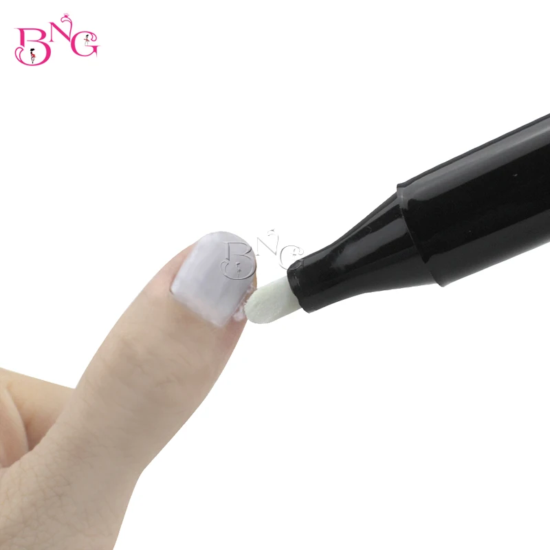 Ручка для удаления лака ногтей BNG 2 шт./лот с 3 сменными наконечниками маникюра