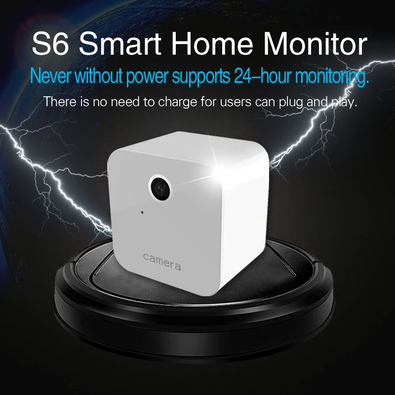 Оригинальный S6 Wi Fi P2P мини камера HD 1080 P носимых ip камеры датчик движения велосипед