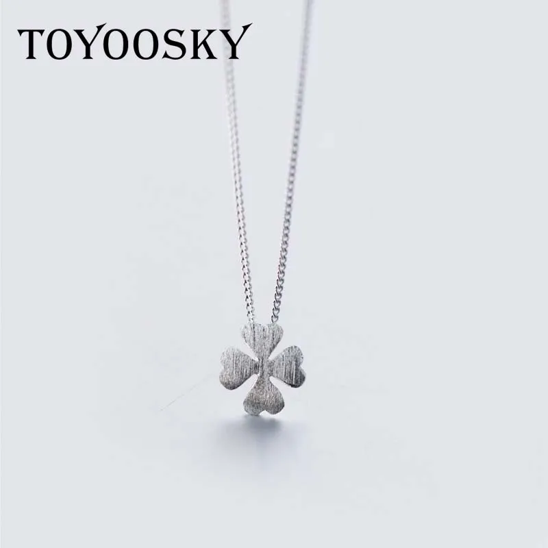 Женское колье из серебра 925 пробы с подвеской в виде цветка|sterling silver necklace|925 sterling