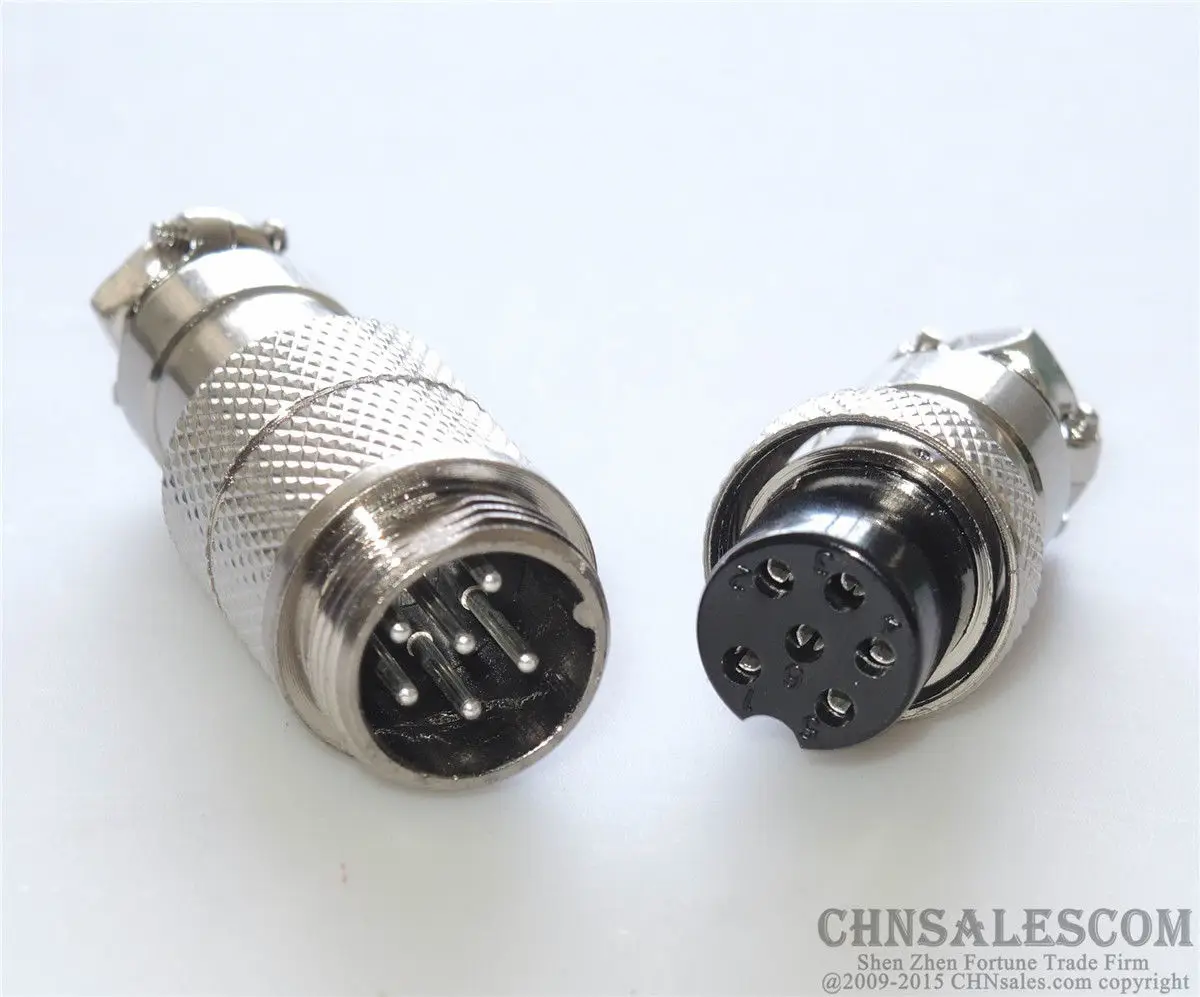 CHNsalescom 6 Pin GX16 6P Соединительный соединитель типа стыкового соединения для