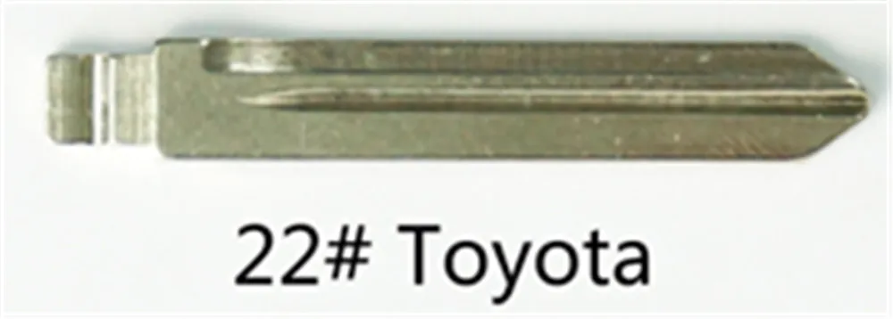 KEYECU 10 шт./лот KEYDIY Универсальные пульты ключ флип лезвие 22 # Toy47FH для Toyota|blade blade|blade