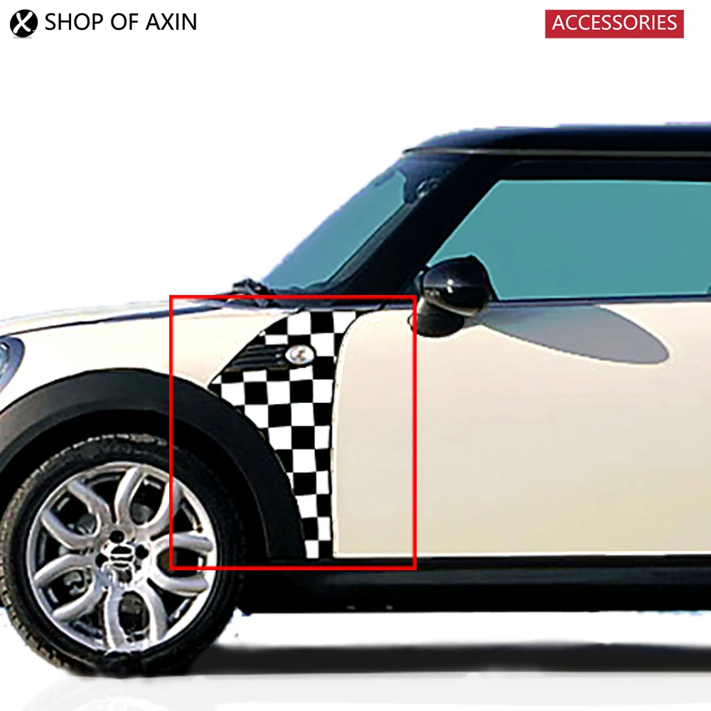 Декоративная наклейка на шахматную доску для Mini Cooper R55 R56 R60 R61 F55 F56|light sticker|sticker