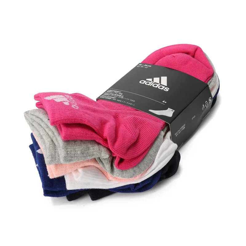 Original New Arrival Adidas PER ANKLE T 6PP Unisex Sports Socks( 6 Pairs ) | Спорт и развлечения
