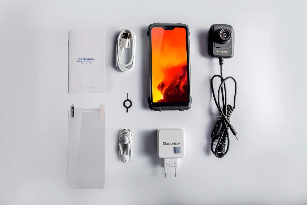 Blackview BV9700 Pro IP68/IP69K прочный мобильный телефон 5,8" 6 ГБ 128 ГБ Helio P70 Восьмиядерный Android 9,0 Face ID 16MP NFC Смартфон