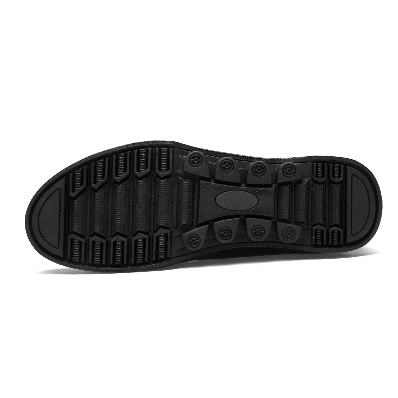 Туфли мужские из натуральной кожи дышащие на нескользящей резиновой подошве |