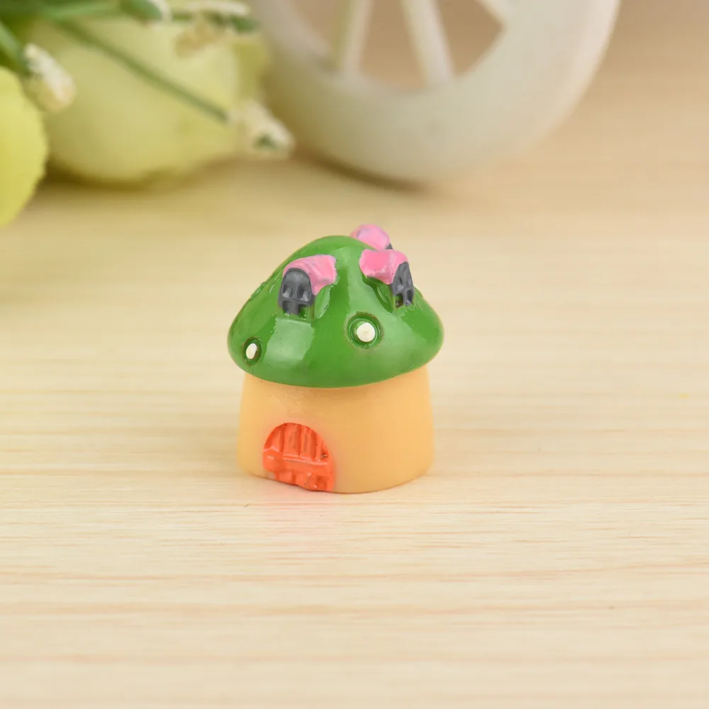 2 шт. гриб миниатюрный садовое Украшение DIY ремесло горшок Фея кукольный домик