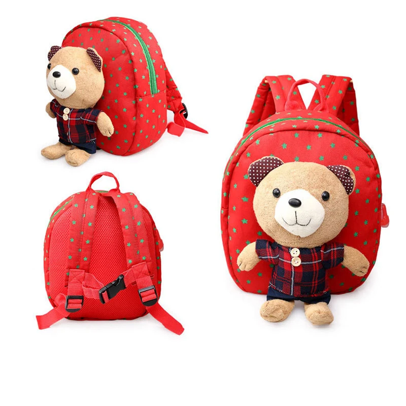 Ремни для детей с милым медведем из мультфильма поводки активного отдыха и