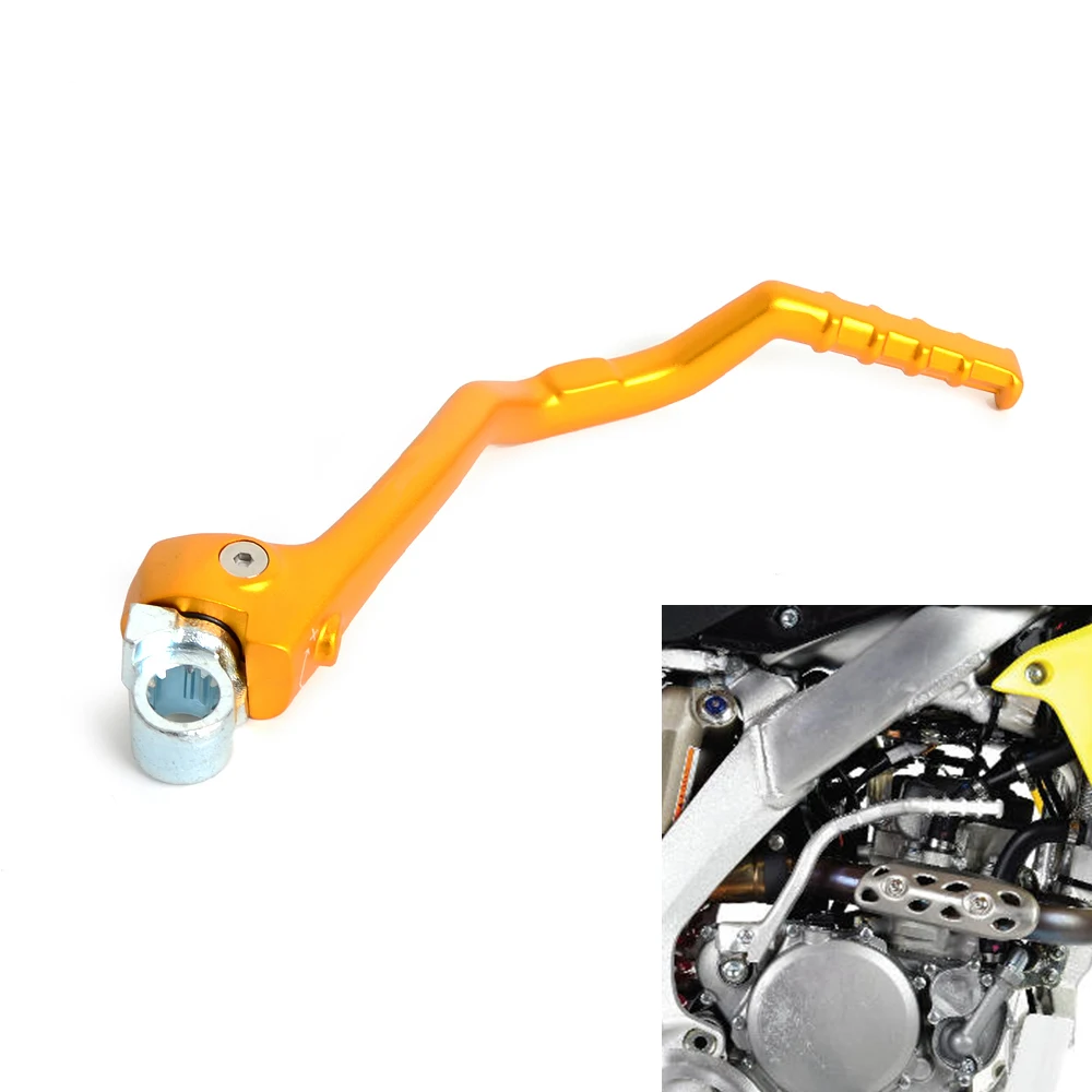 Мотоцикл кованые инициирования рычаг для езды на велосипеде Suzuki RMZ250 RM Z250 2011 2012 2013