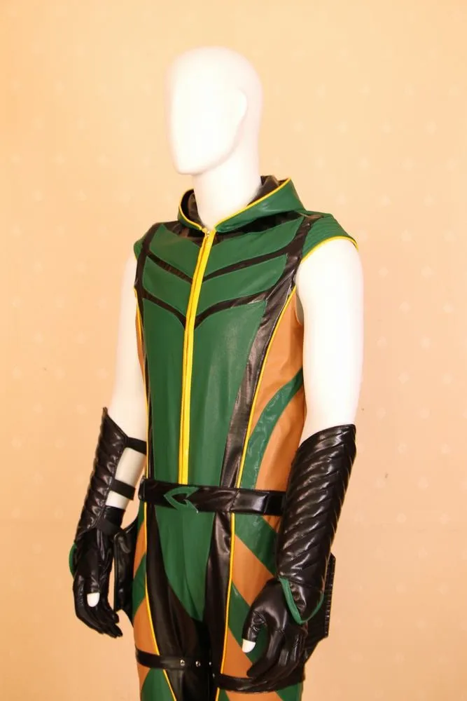 Тайны Смолвиля Зеленая Стрела косплей костюм мужчин и женщин костюмы на Хэллоуин