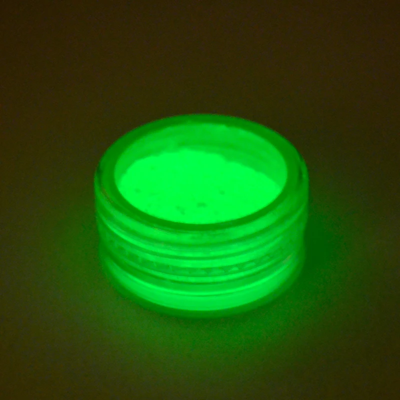 1 Box holographic glitter Neon Phosphor Powder Nail Glitters Powder Dust Luminous Pigment Fluorescent Powder Glow Dark images - 6