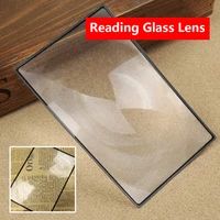 x3 book page magnification 180x120mm convinient a5 flat pvc magnifier sheet magnifying reading glass lens