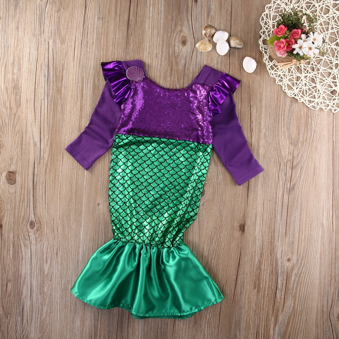 Мода Русалка труба Горячее предложение 2017 Vestidos Для девочек изготовление под