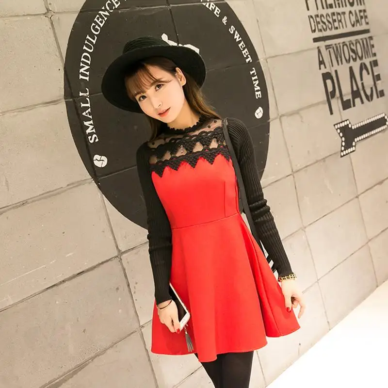 Бесплатная доставка Модель 2016 года Весенняя мода длинный рукав средний Длина