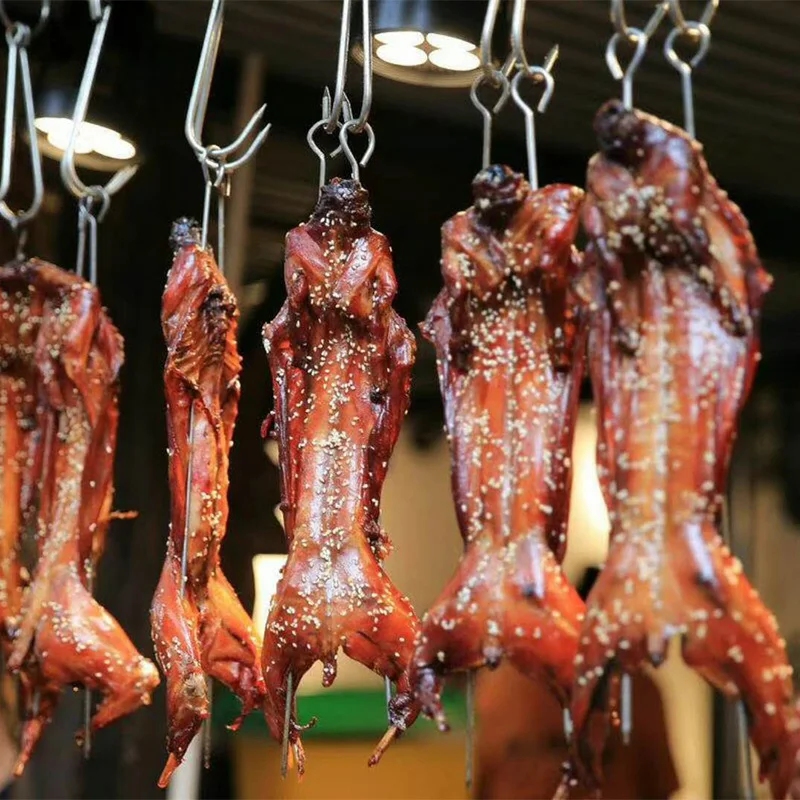 Цзянда говядина из нержавеющей стали крюк жареное мясо кольцо куриное крыло