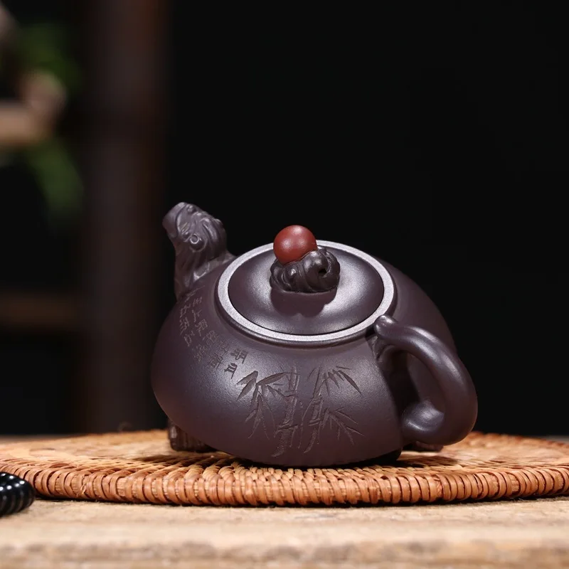 Производитель заказывает старый Фиолетовый Глиняный Чайник Longzhu Hongyun как первый