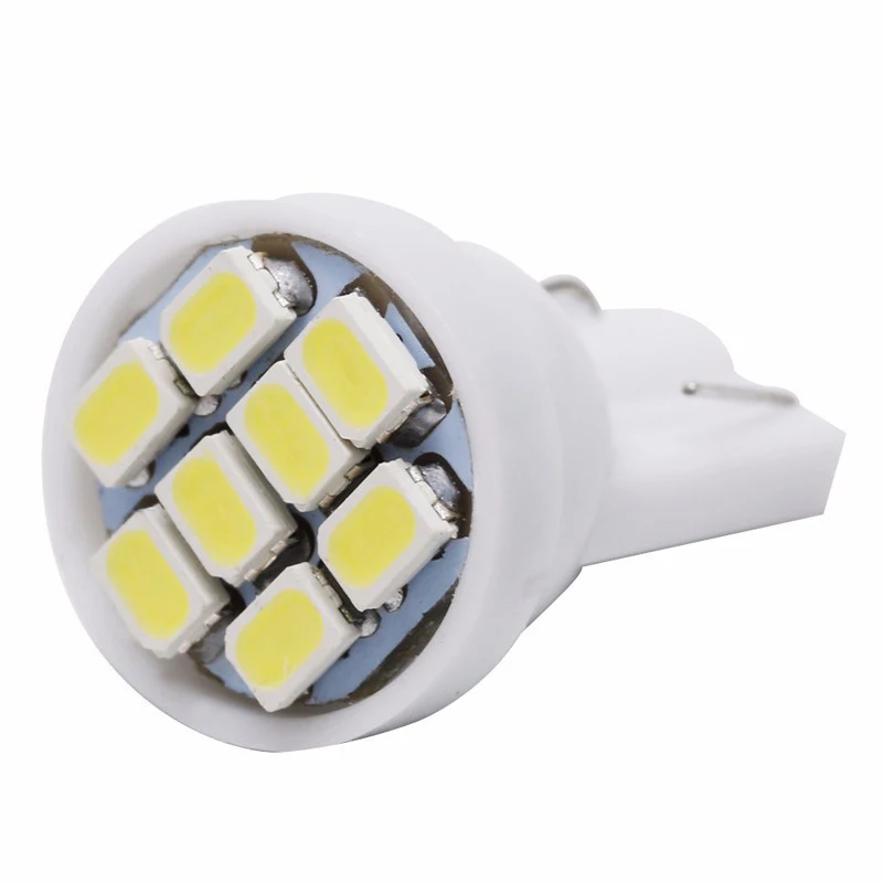 

20Pcs T10 Led Car Interior Light Bulbs W5W Auto Indicator Lamp 194 168 Car Wedge Side Lamp T10 Led White Red Blue Yellow Green