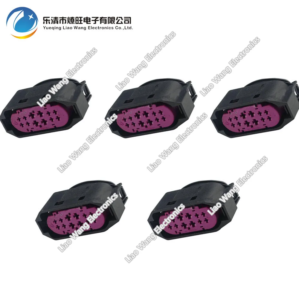 5 комплектов 12 контактный Женский Разъем для автомобильного маяков с терминалом