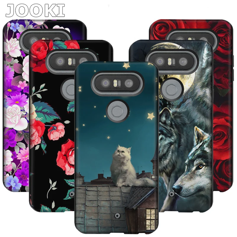 Чехол JOOKI для LG Q8 V20 Mini V34 isai Beat мягкий тонкий чехол Черный силиконовый из ТПУ -