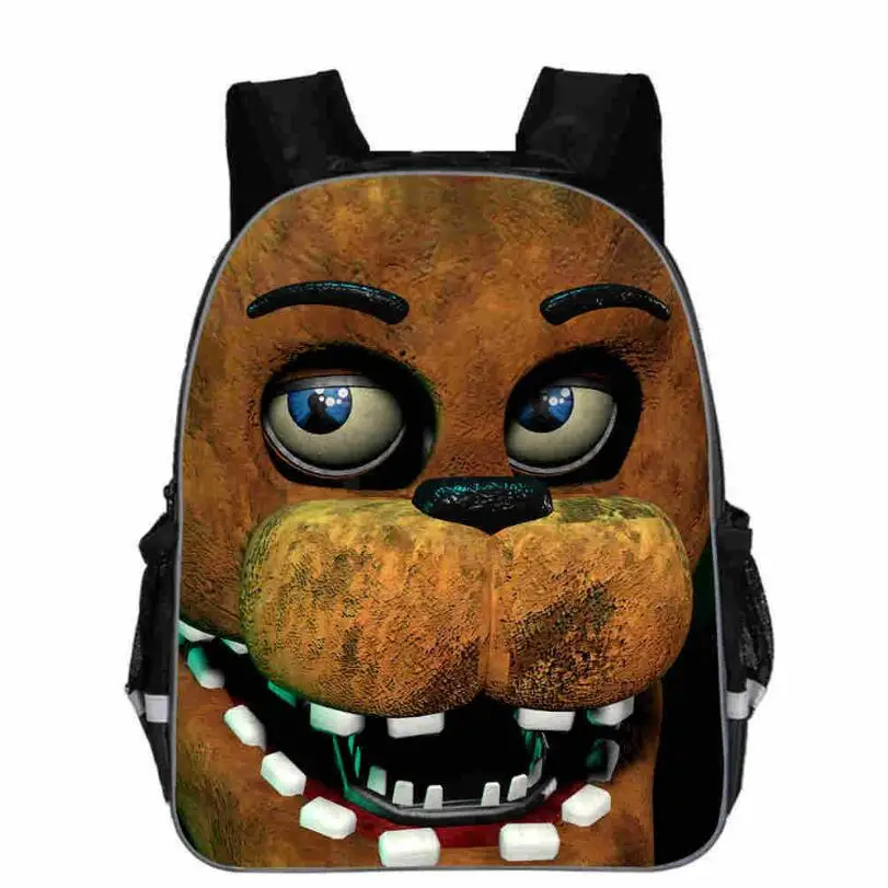 Новые детские рюкзаки с принтом Фредди аниме Fnaf рюкзак для мальчиков и девочек