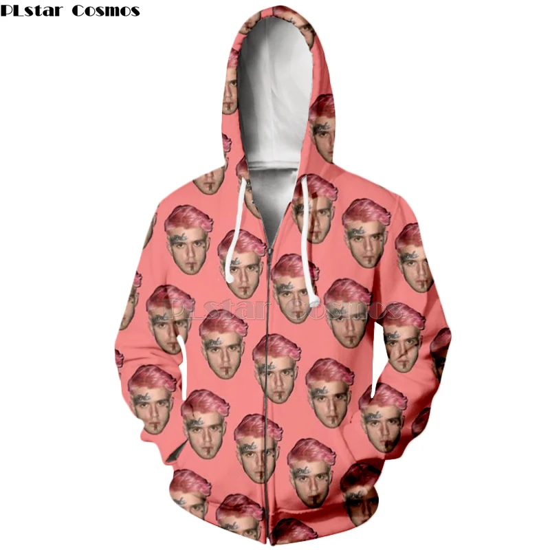 Новинка 2019 толстовки с 3D принтом Lil Peep свитшот для мужчин и женщин пуловеры в