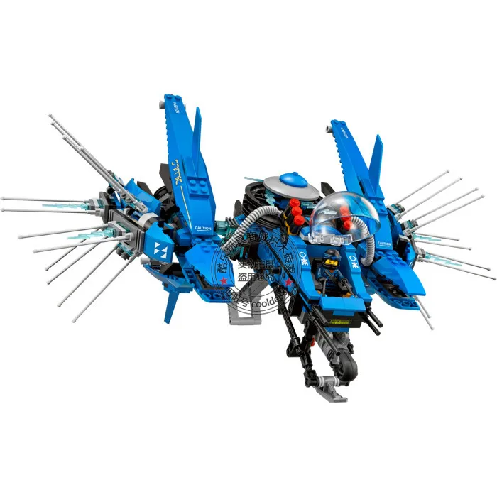 Ниндзя Lightning Jet модель 06050 Обувь для мальчиков DIY кирпичное здание Игрушечные