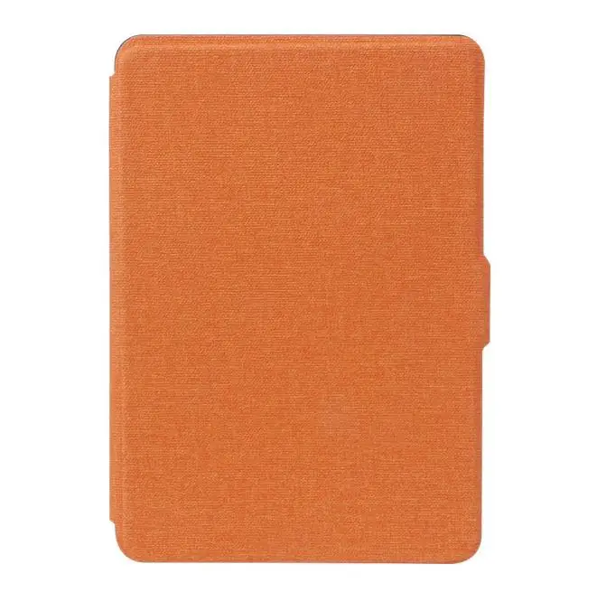 Оранжевый Защитный чехол с текстурой ткани для " Amazon Kindle Paperwhite 1/2/3 - Цвет: Оранжевый